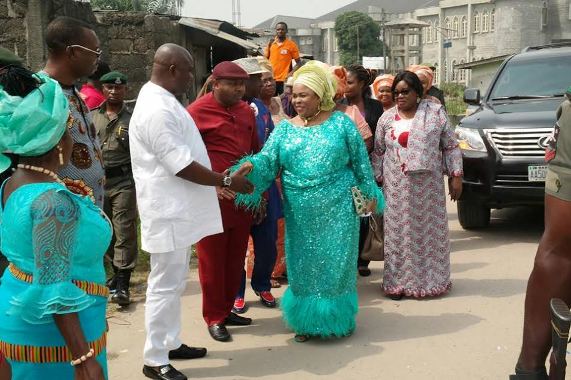 0 Photos: Patience Jonathan is all smiles as she attends event in Rivers State