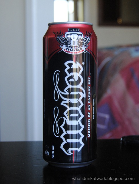 What I Drink At Work: Mother Energy Drink Review