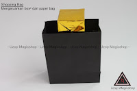 Jual alat sulap Shopping Bag Mini mengeluarkan kotak mini Jual alat sulap Shopping Bag Mini mengeluarkan kotak mini