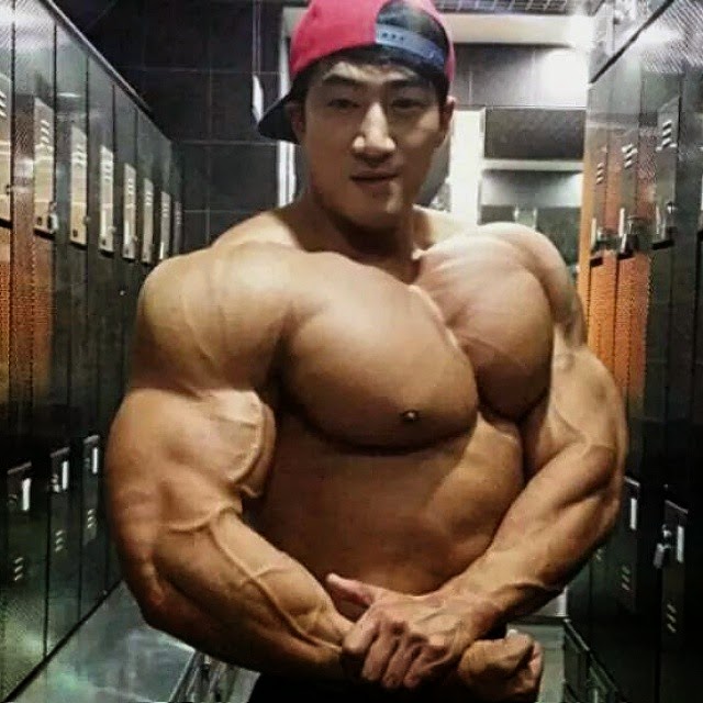 Korean bodybuilder young