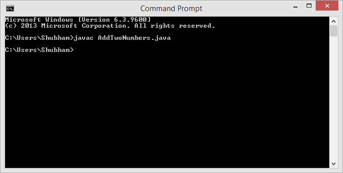 JAVA Fundamentals | Part 5 | Running JAVA programs using Command Prompt ...
