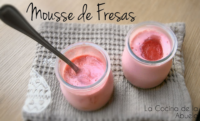 Mousse de Fresa Mousse de Fresa