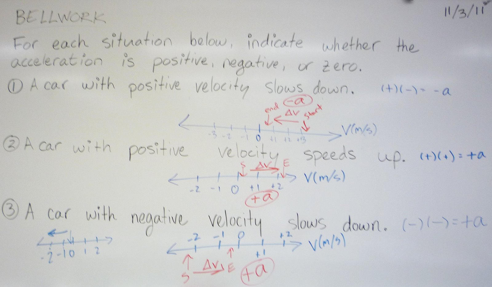Physics at Desert View High School Honors Position, Velocity, and