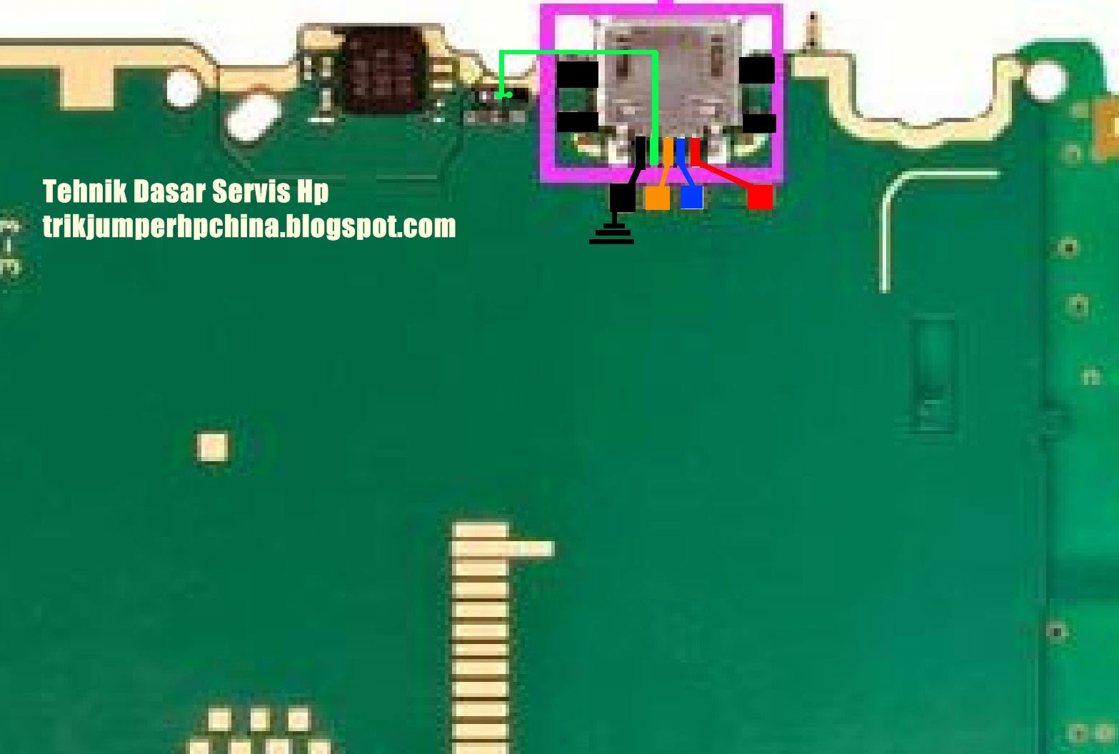 Masalah USB Nokia N8 Ambrol / Tidak Berfungsi Teknik Dasar Servis Hp