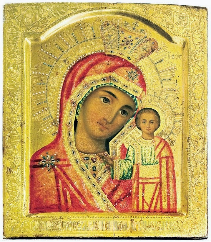 Икона Богородицы Казанская