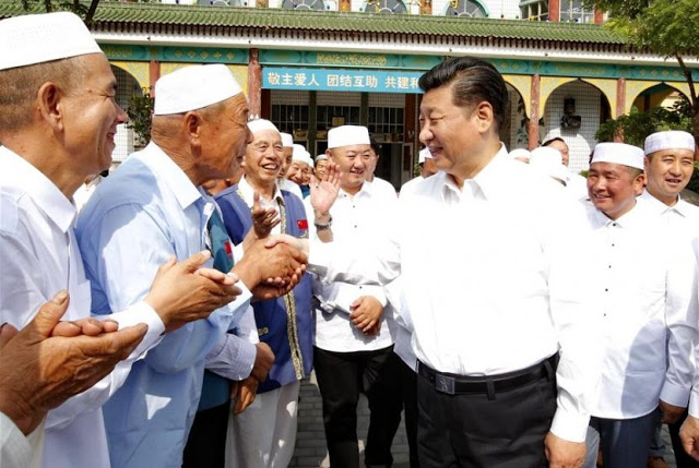 Xi Jinping Kunjungi Masjid di Barat Cina, Ada Apa?  