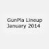 GunPla Lineup January 2014