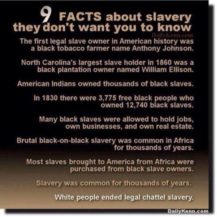 9 Facts About Slavery They Don't Want You To Know