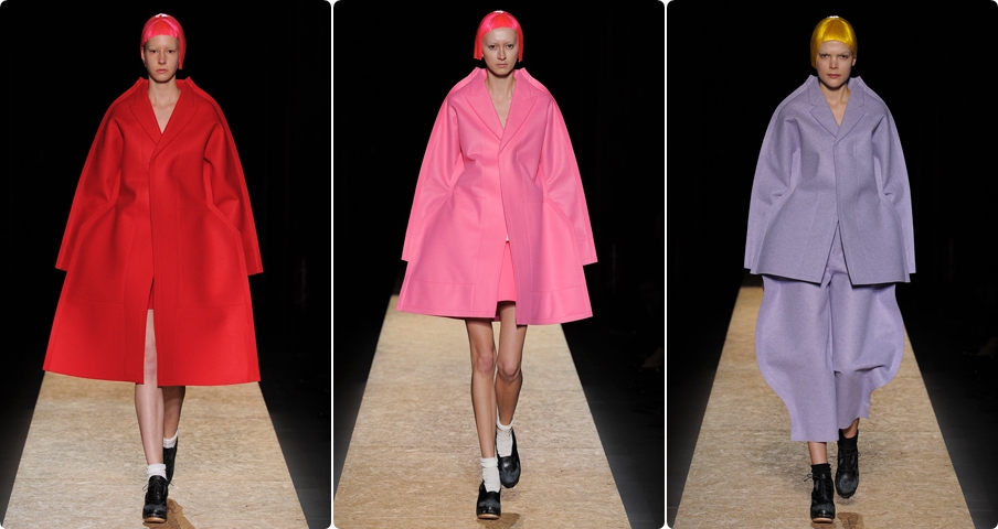 comme des garcons fall 2012