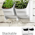 Vertical Living Wall Planter for Indoor Outdoor Herb Vegetable Flower Garden
