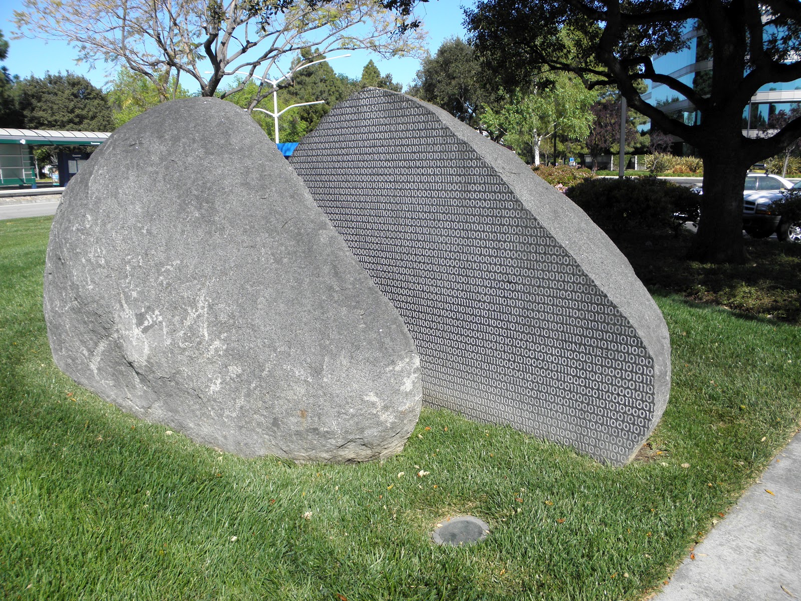 City Art Sunnyvale Etched Granite Stone Name is in Etching (475 Java