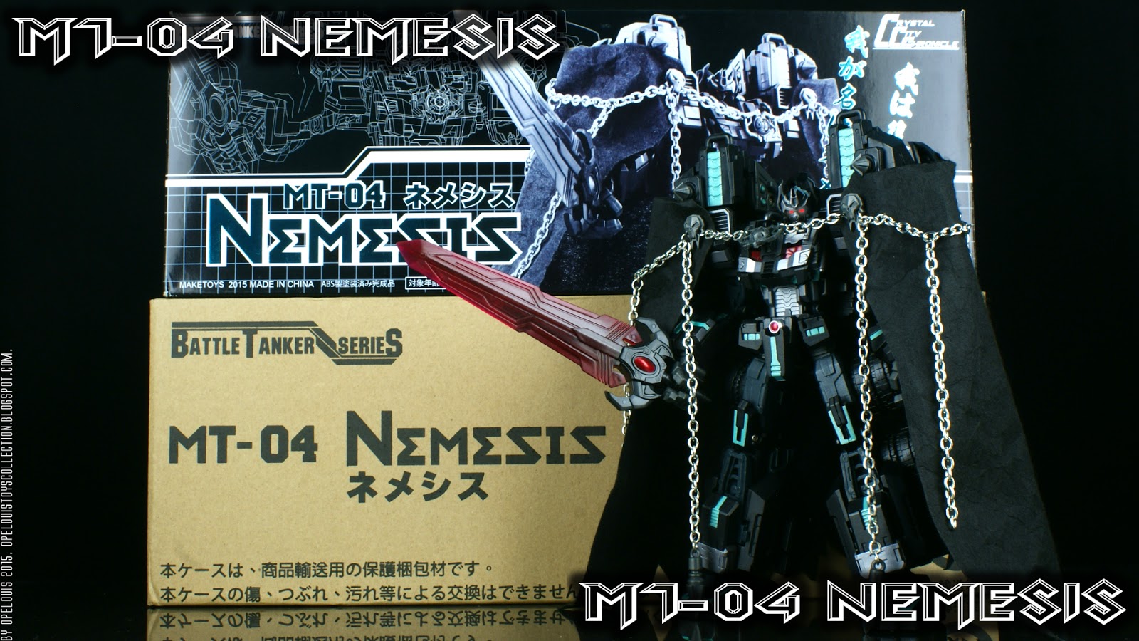 Limited Version MakeToys BATTLE TANKER MT-04 NEMESIS