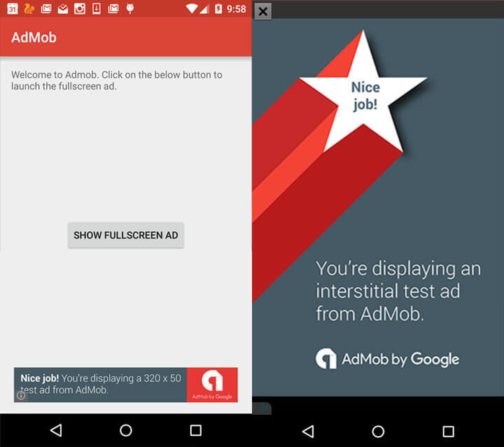 Android How to add Google AdMob in your App