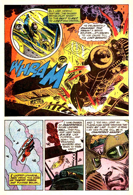 Star Spangled War v1 #145 enemy ace dc comic book page art by Joe Kubert Star Spangled War v1 #145 enemy ace dc comic book page art by Joe Kubert