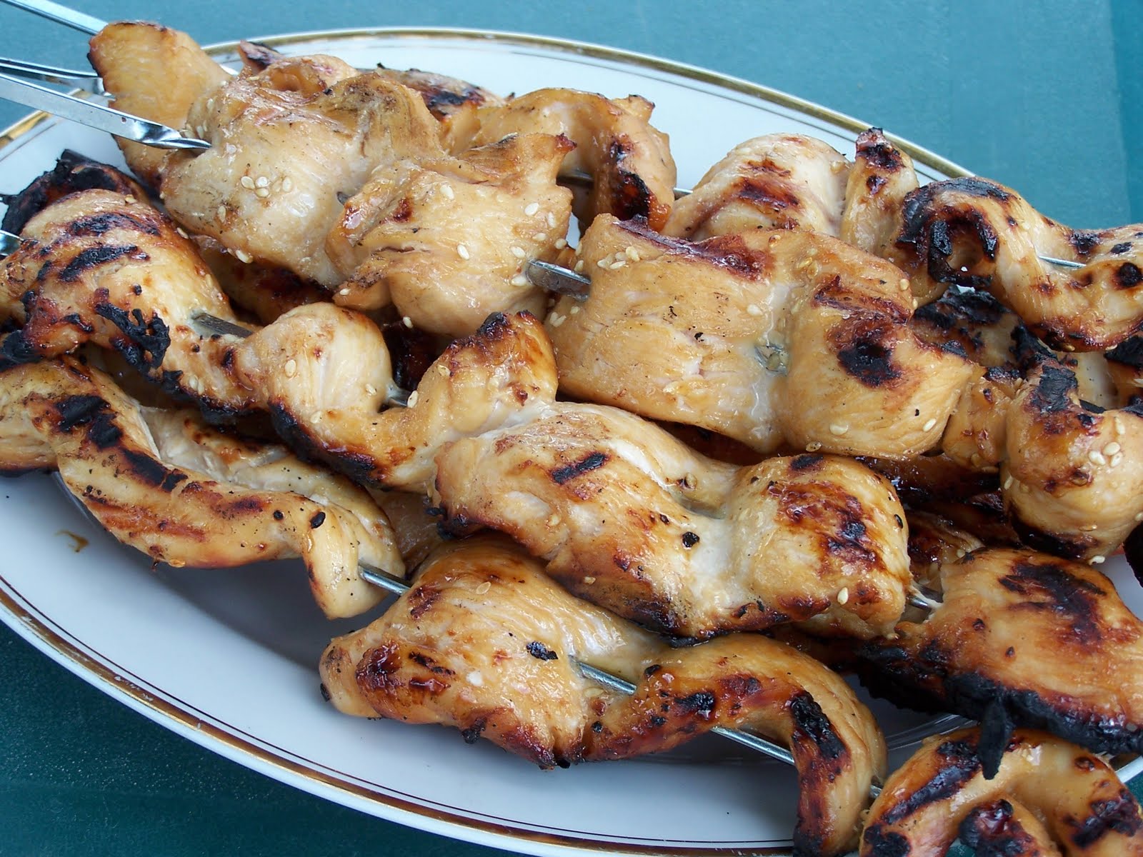 Mommy's Menu Asian Chicken Kebabs