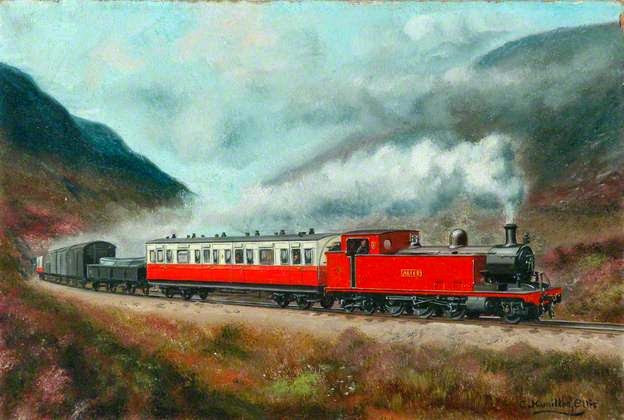 DE ARTE EM ARTE : PINTURAS DE TRENS - LOCOMOTIVAS