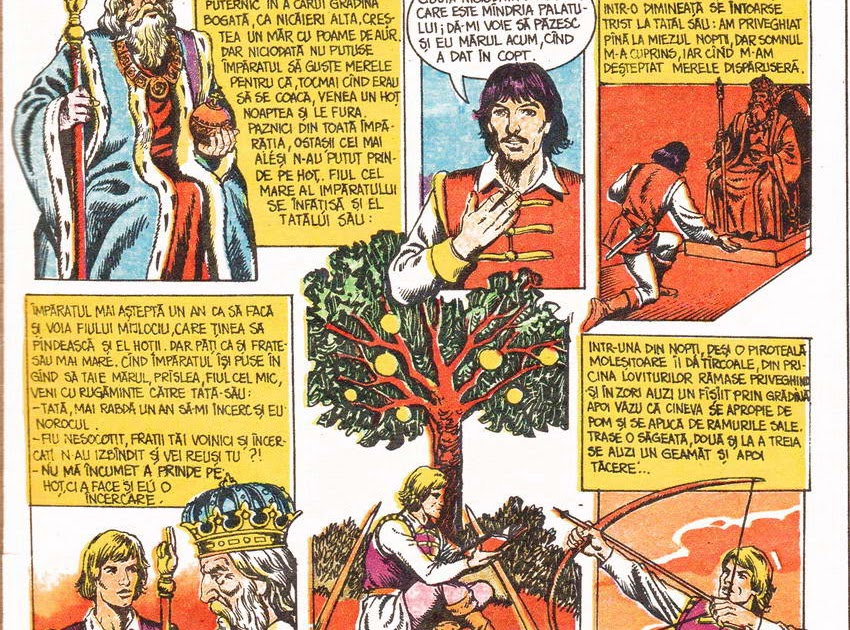 Blog Cutezatorii - benzi desenate: Prîslea cel Voinic si merele de aur
