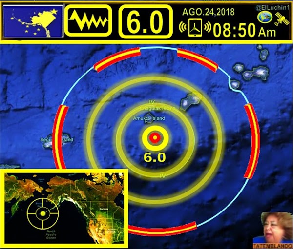NUEVO TERREMOTO SACUDE LAS COSTAS DE ALASKA HACE UNOS MINUTOS! NUEVO TERREMOTO SACUDE LAS COSTAS DE ALASKA HACE UNOS MINUTOS!