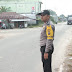 Antisipasi Laka Lantas, Polsek Benai Giat Strong Point Pagi