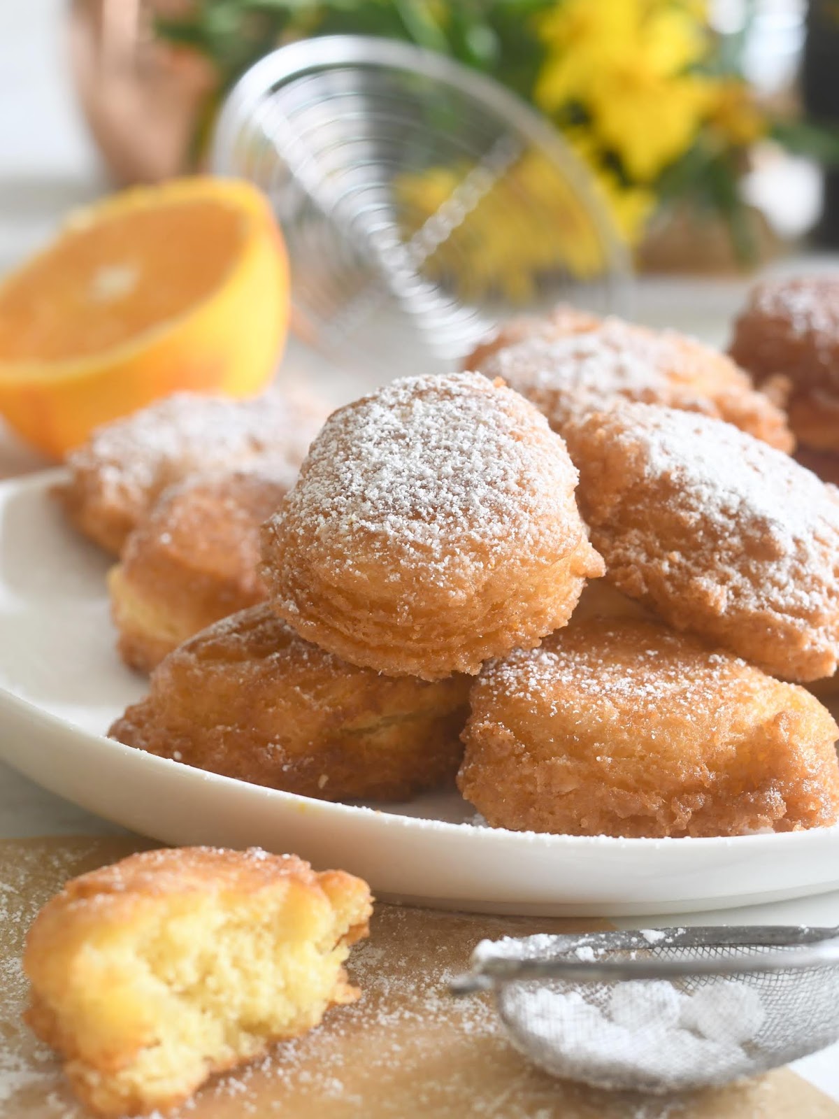 Cooking with Manuela: Italian Zeppole with Ricotta
