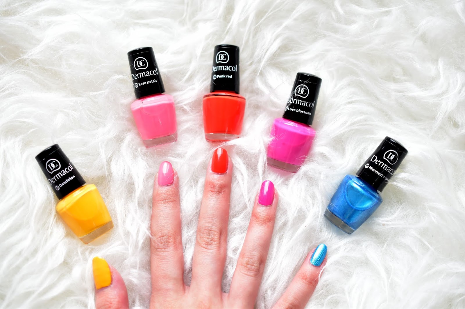 dermacol mini summer collection swatch