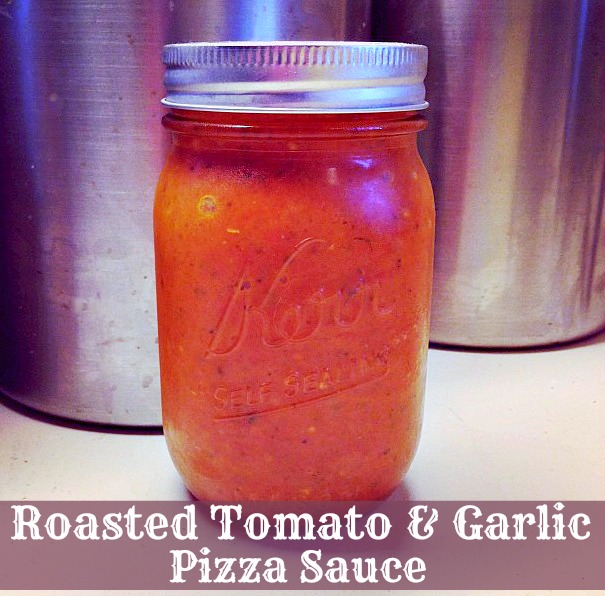 Roasted Tomato and Garlic Pizza Sauce from www.bobbiskozykitchen.com