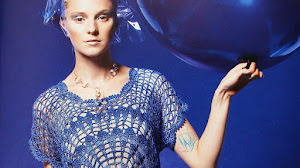 Remera Con Motivo Redondo al Crochet / Patrones