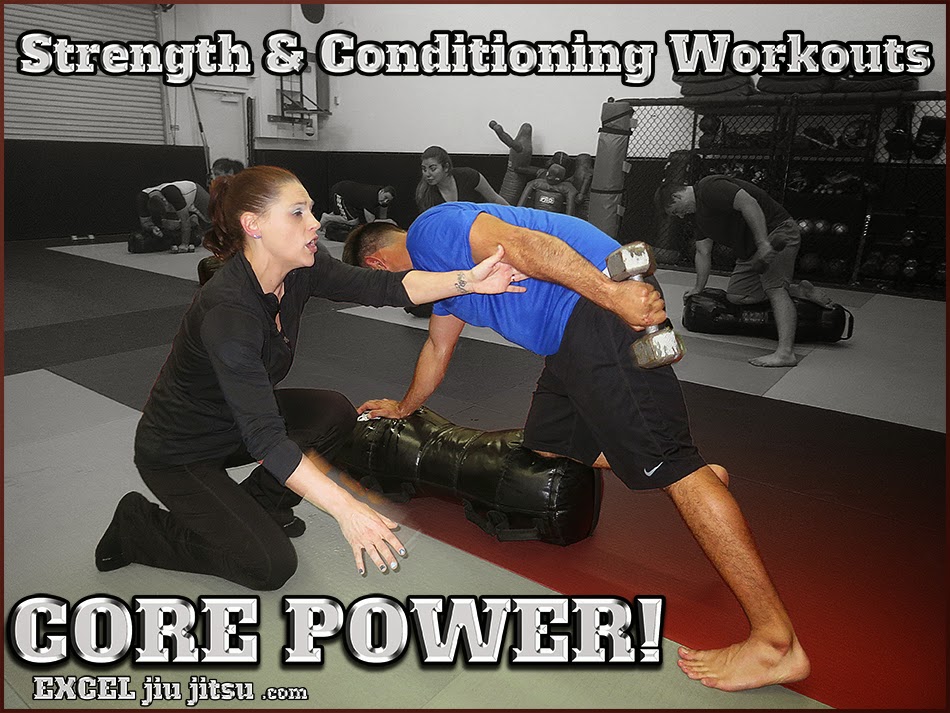 Excel Jiu Jitsu MMA & Fitness Core Power Development workouts Oceanside