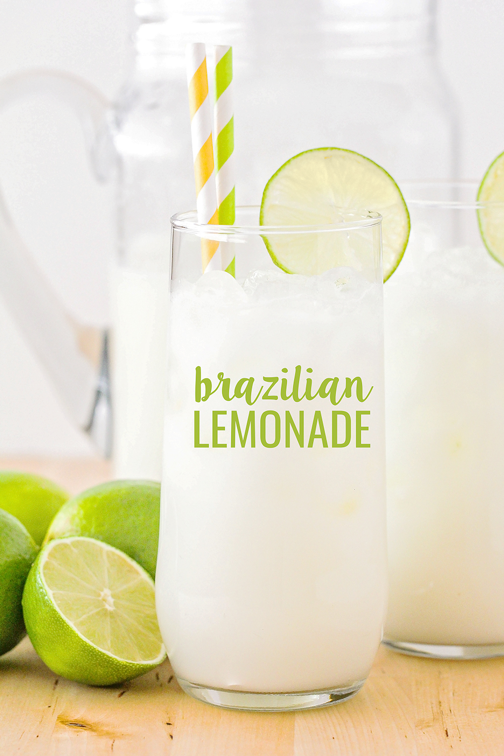 This Brazilian lemonade is amazingly refreshing, and so simple and delicious!