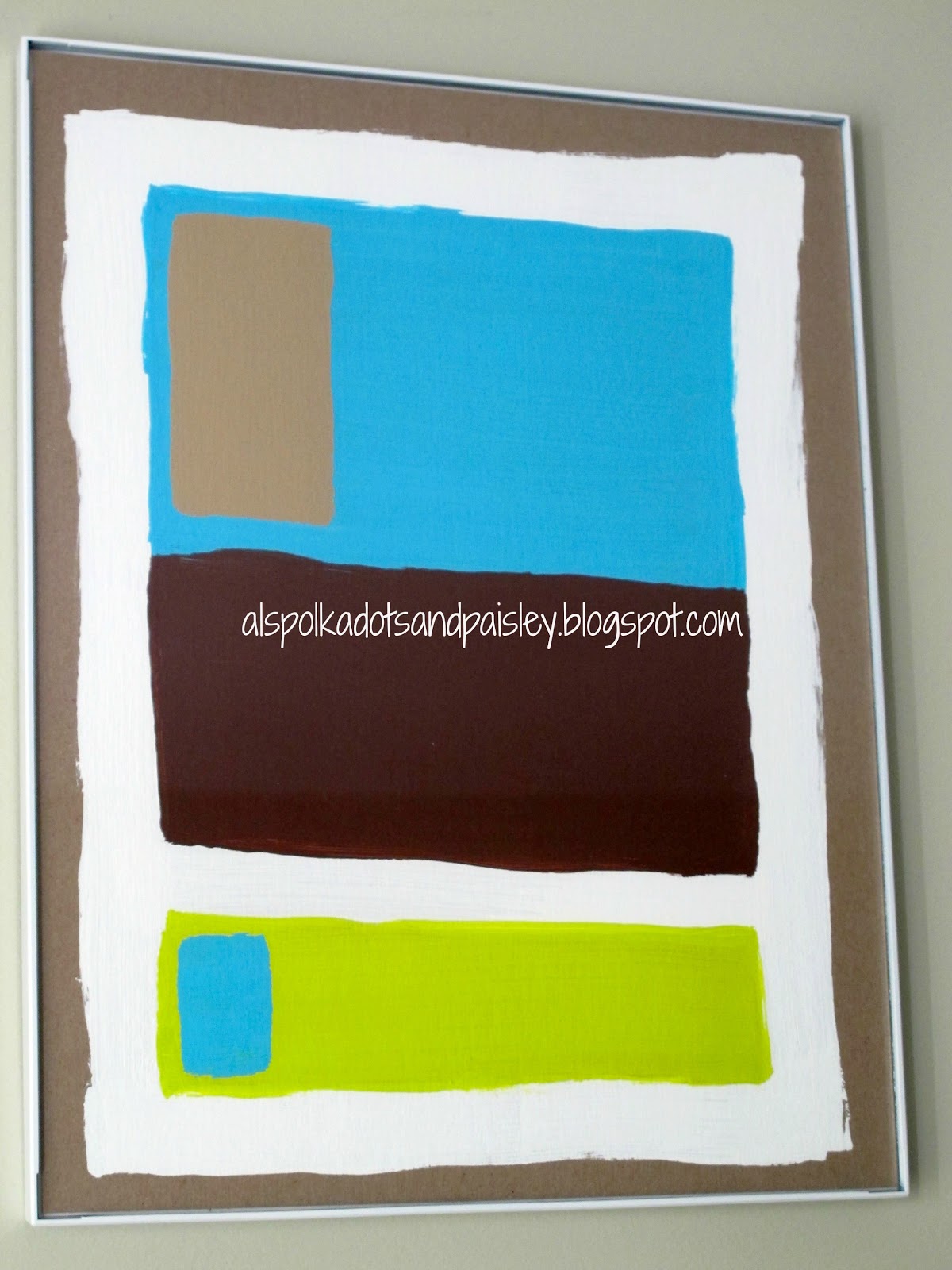The I added my wide rectangles. There was no rhyme or reason. I just ...