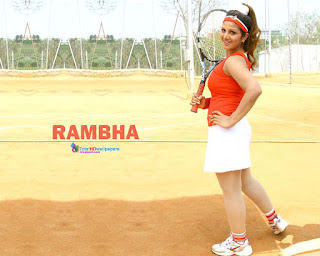 Hot Heroine Rambha HD Wallpapers, Actress Vijaya Lakshmi as Ramba 19
