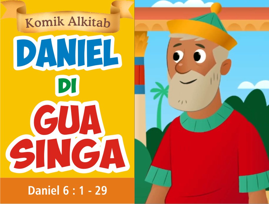 Komik Alkitab Anak  Komik Daniel di Gua Singa