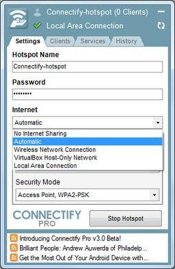 Connectify Pro 3.3 Connectify Pro 3.3