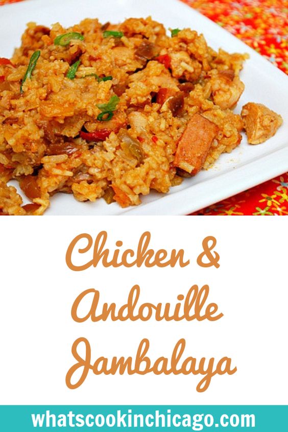 Chicken & Andouille Jambalaya | What's Cookin' Chicago