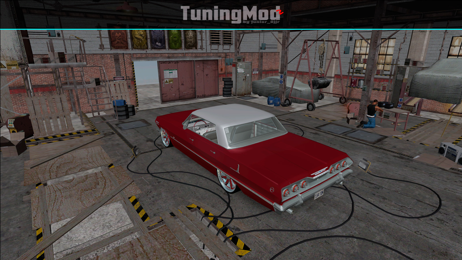 Garagem de Tunning pra Moto no GTA San Andreas PC 