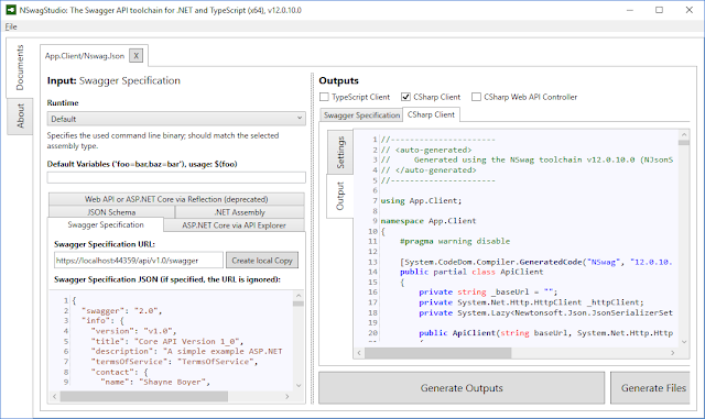 Automate C# Client API for Web API DotNetCore - AspTricks.net