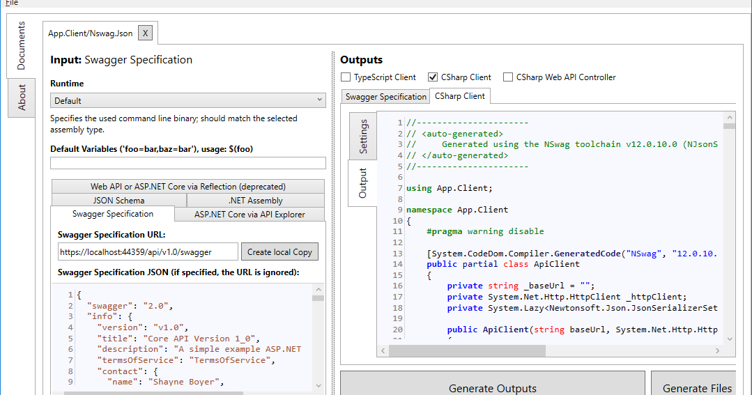 Automate C# Client API for Web API DotNetCore - AspTricks.net