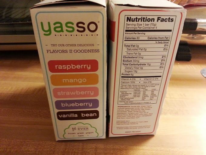 Yasso Chocolate Crunch Frozen Greek Yogurt Bars for ONLY .49 PER BOX