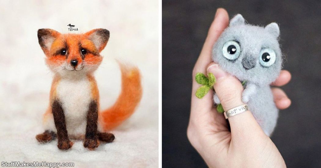 Amazingly Realistic Toys Made Out of Wool