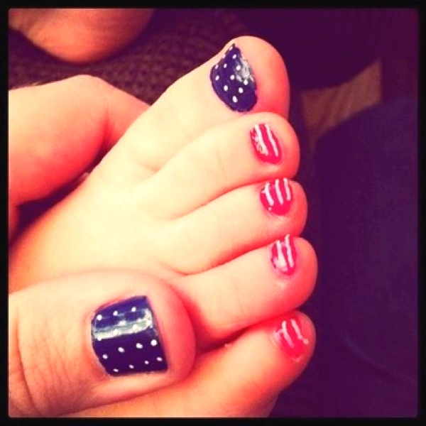 Wear a patriotic pedicure this 4th of july : everything about fashion Wear a Patriotic Pedicure this 4th of July : Everything About Fashion