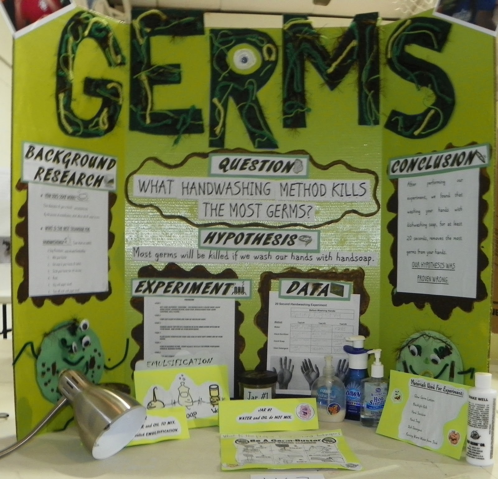 Home School Dawn: Science Fair 2011