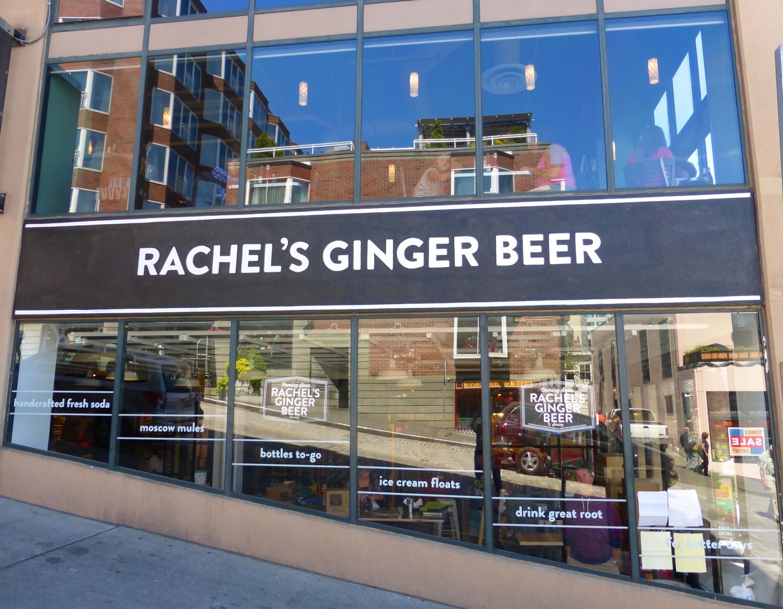 Seattle Sign Girl Rachel’s Ginger Beer takes prime spot in Pike Place