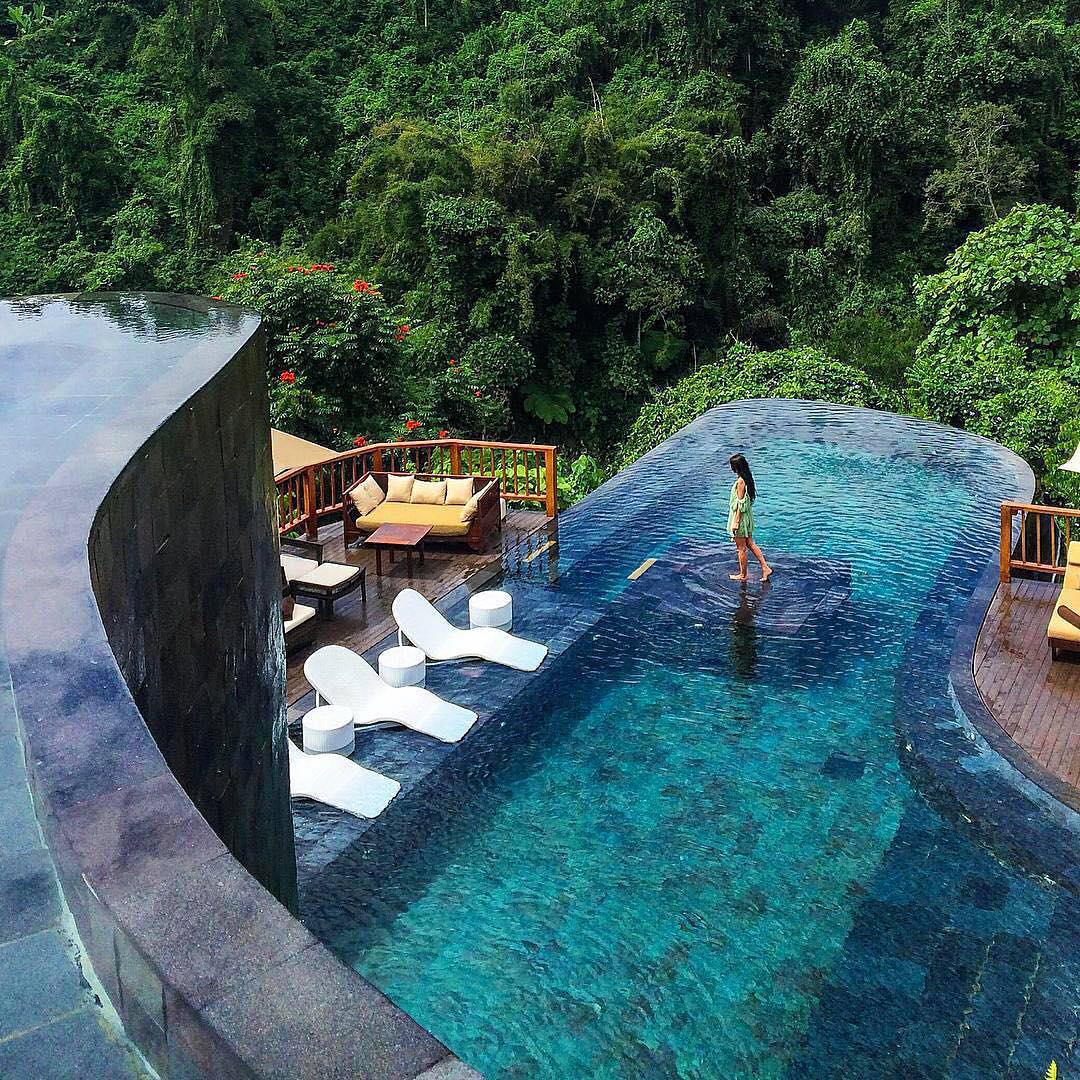 Green Sukabumi stone Tiles (Infinite Bali Pool Tiles In the World