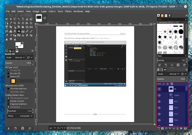 GIMP Layers