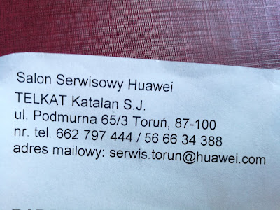 Salon Serwisowy Huawei, Telkat Katalan, serwis telefonów Toruń
