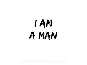 I am a man downloadble sign for MLK Day.