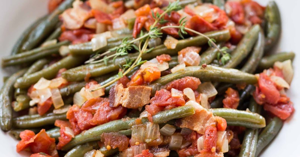 cooking the recipe Pressure Cooker Green Beans