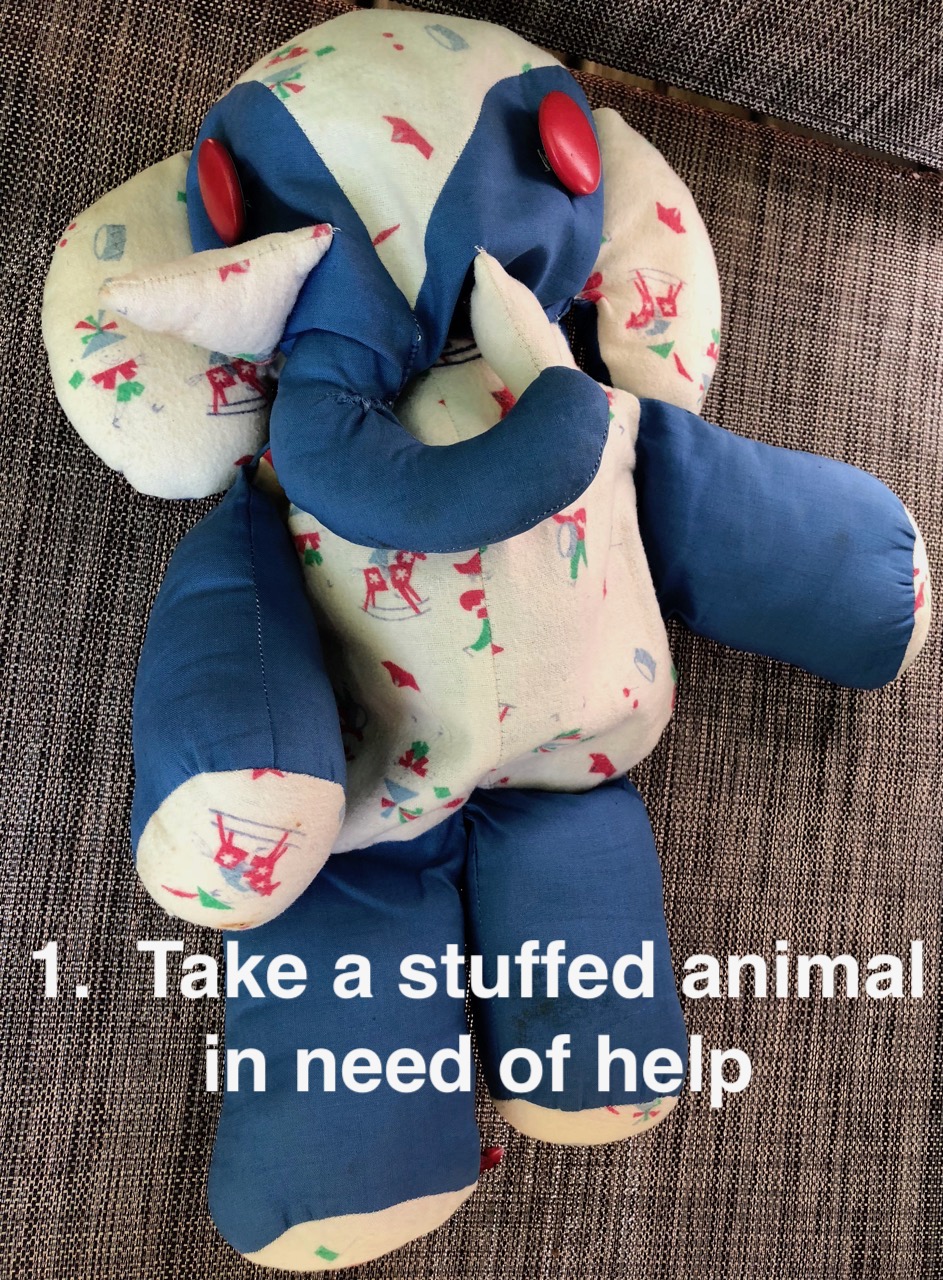 l'astronave How to Restore a Stuffed Animal