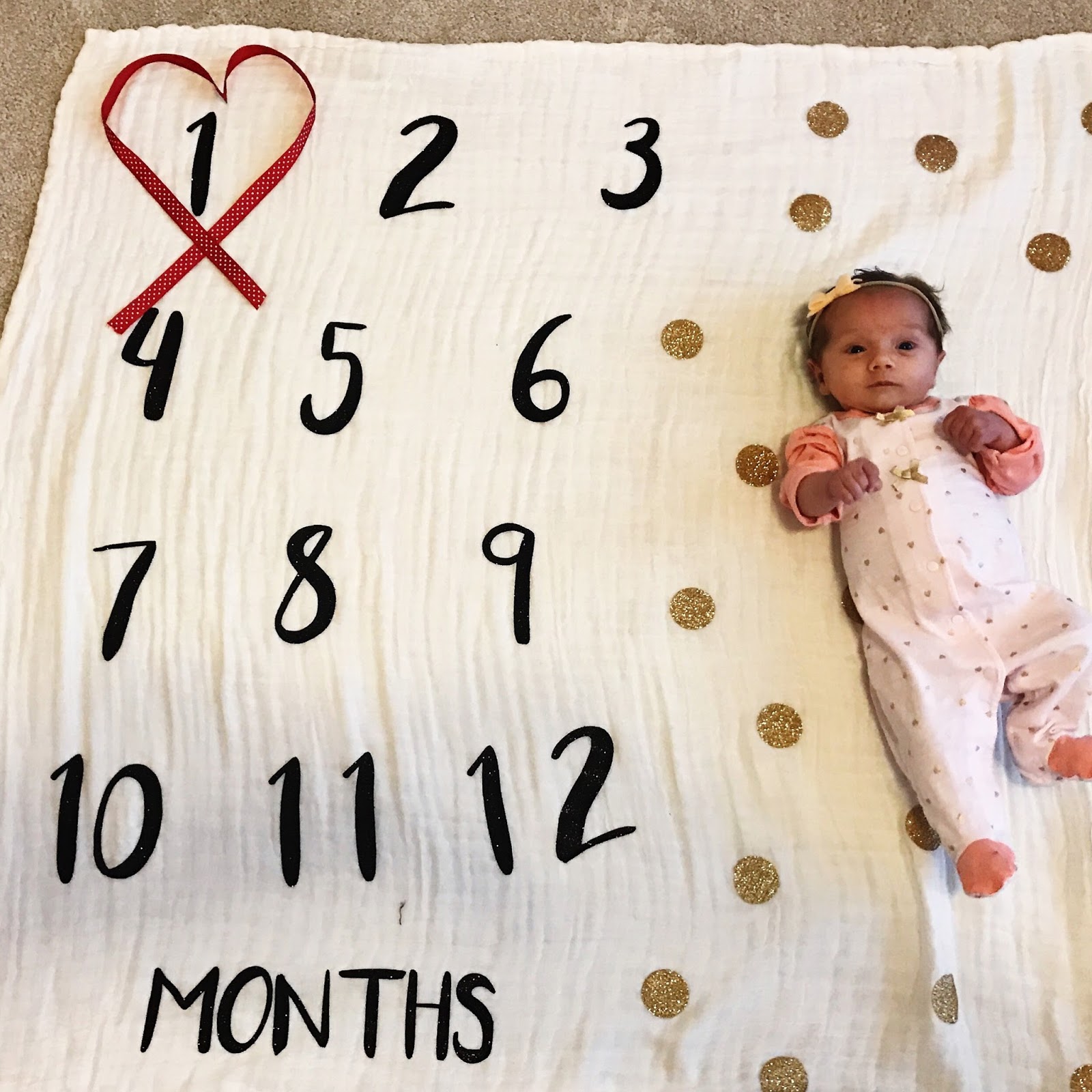 DIY Milestone Blanket The Chirping Moms