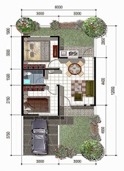 71+ Populer Gambar Denah Rumah Type 45, Denah Rumah
